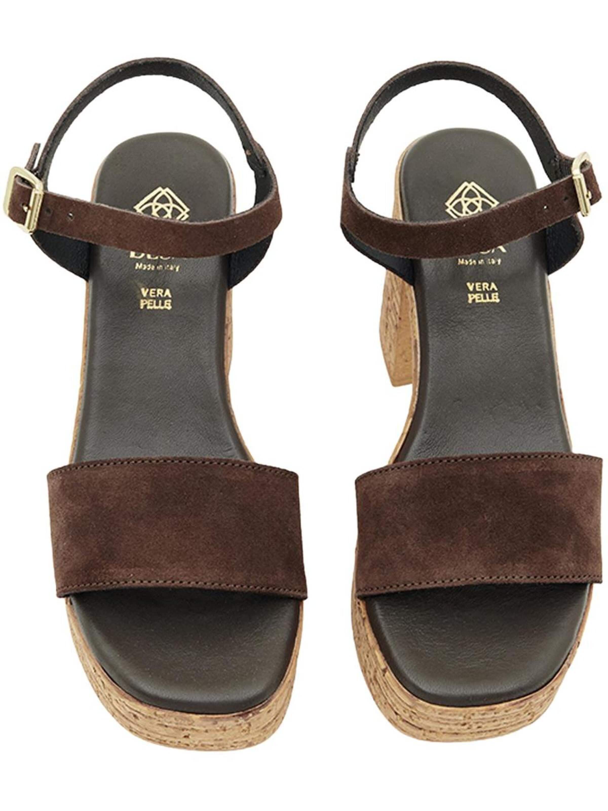 Desa Sandal 'Plateau-Sandalen' in Brown