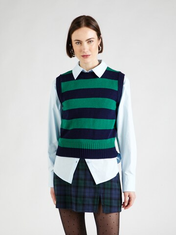 UNITED COLORS OF BENETTON Sweter w kolorze zielony: przód