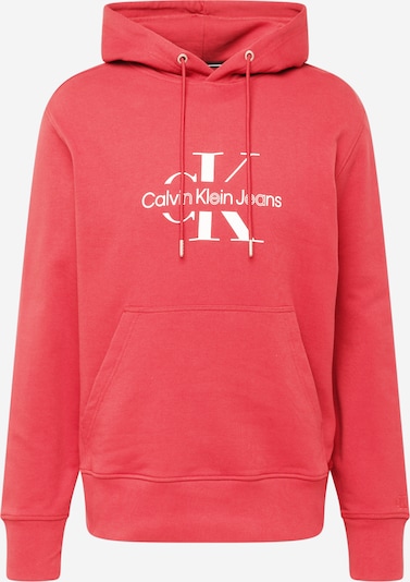 Calvin Klein Jeans Majica | rdeča / bela barva, Prikaz izdelka