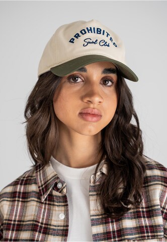 Prohibited Cap in White
