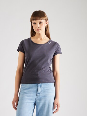 Ragwear T-Shirt 'Florah' in Grau: Vorderseite