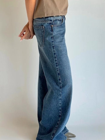 BALMOHK Barrel Farkut 'RITA' värissä sininen