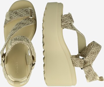 GUESS Strap Sandals 'OCILIA' in Beige