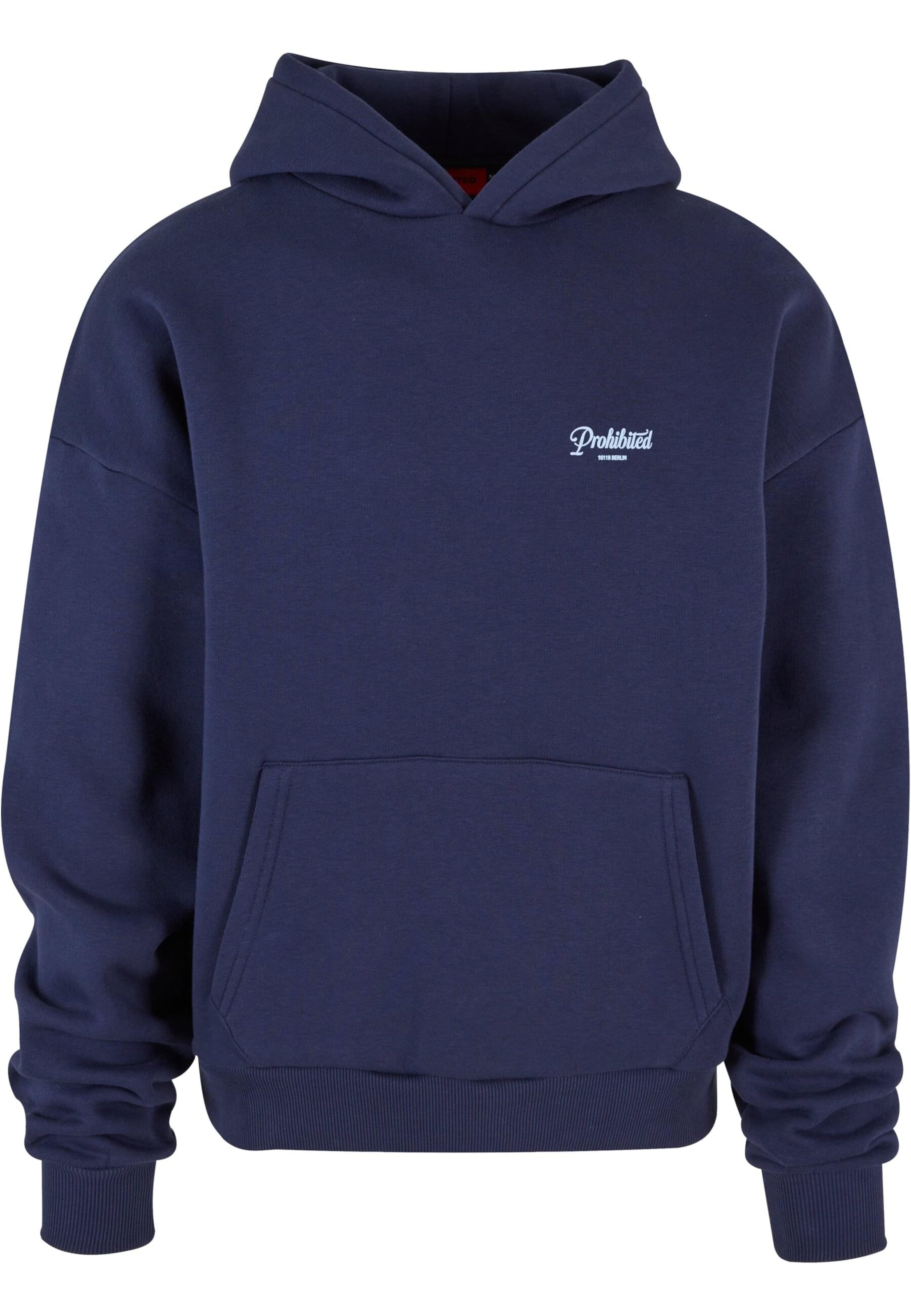 Prohibited Суичър в синьо: отпред