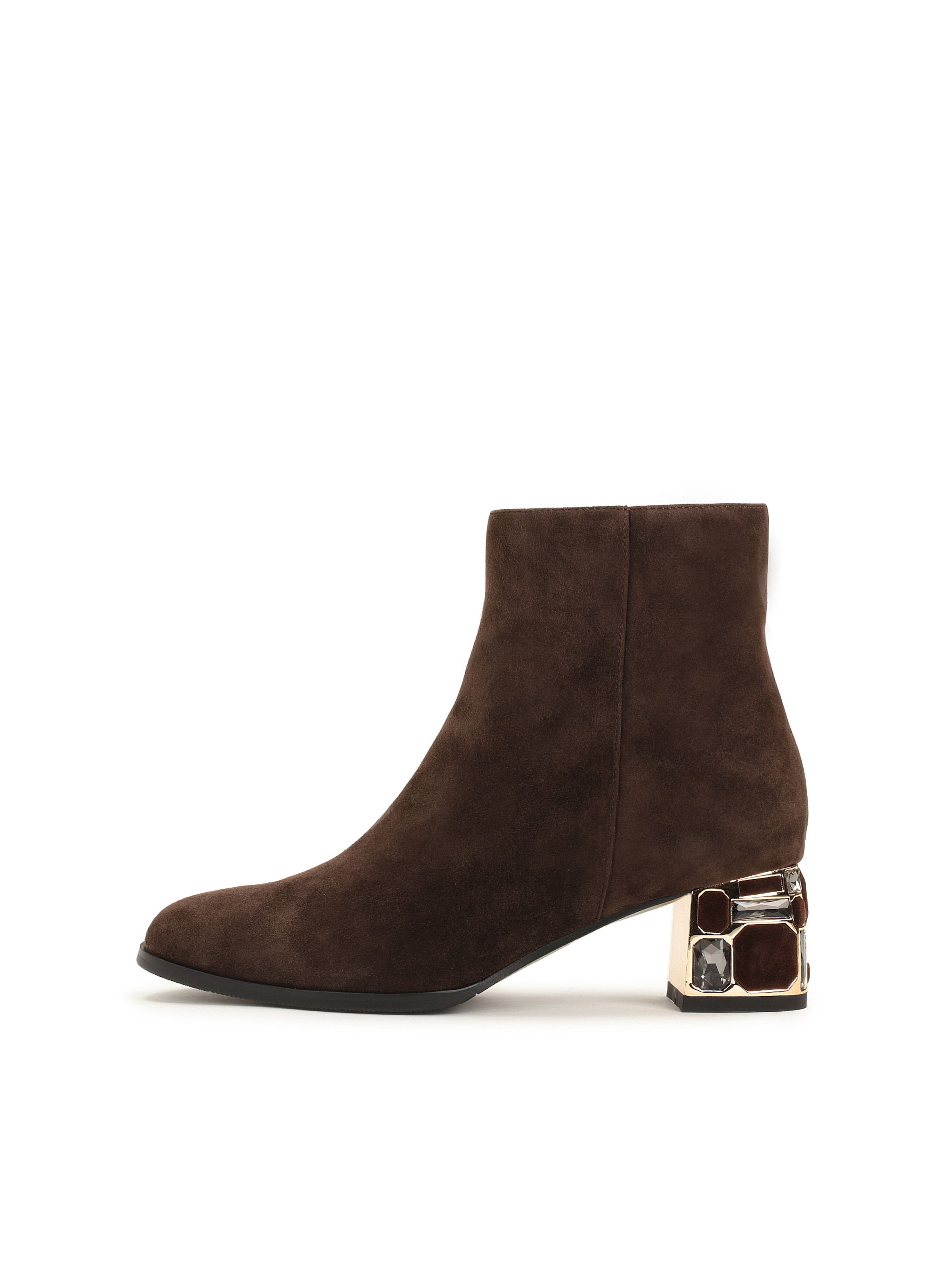 Ankle boots di Kazar in marrone: frontale