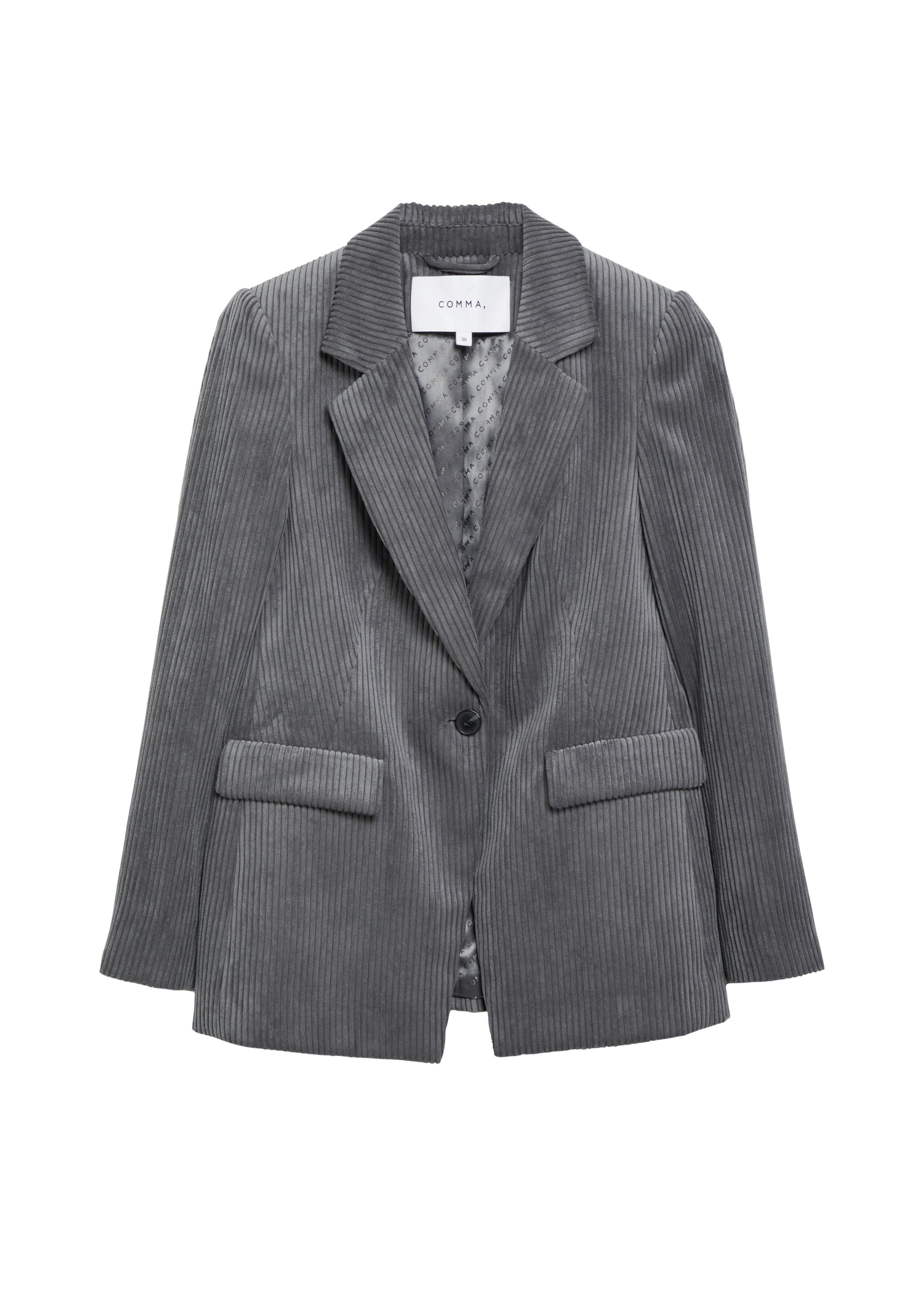 Blazer COMMA en gris : devant