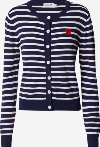 Cardigan Molly BRACKEN en bleu : devant