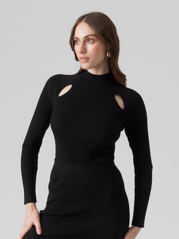 VERO MODA Pullover 'Karis' in Schwarz