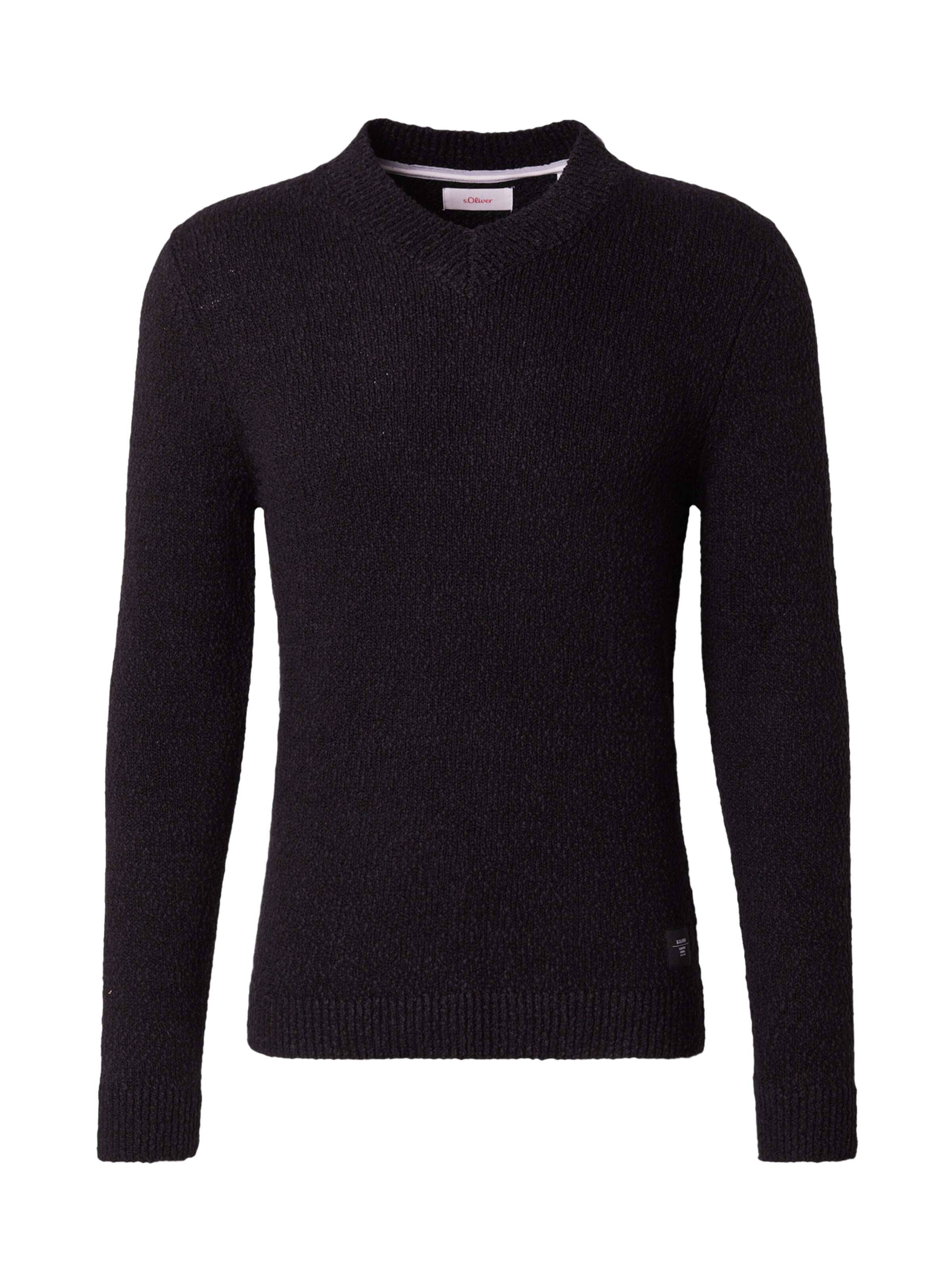 Pull-over s.Oliver en noir : devant