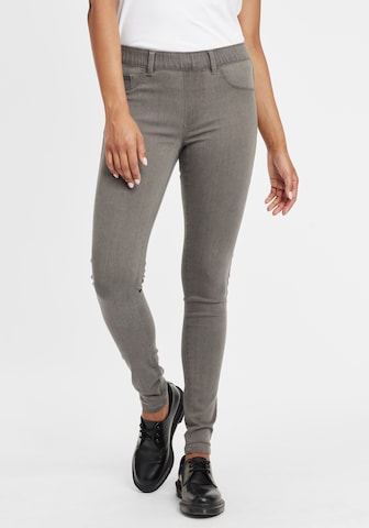 Oxmo Jeans 'Gesine' in Grey: front