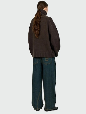 Levete Room Trui 'Perle 3' in Bruin