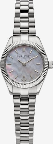 Paul Hewitt Analog Watch in Silver: front