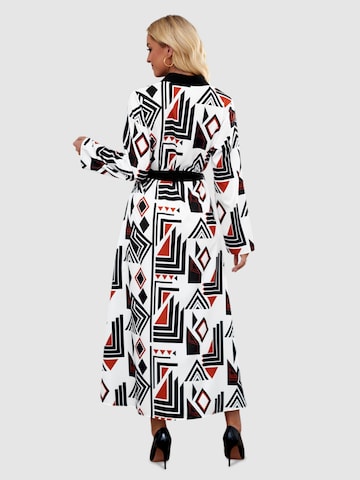 LapaPlus Blusenkleid in Mischfarben