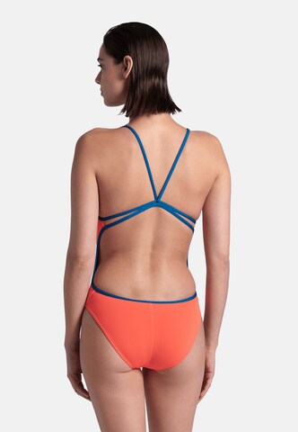 Bustier Maillot de bain 'LACE BACK SOLID' ARENA en rose