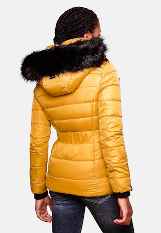 NAVAHOO - Chaqueta de invierno 'Zuckerbiene' en amarillo