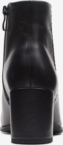 CLARKS Booties in Black