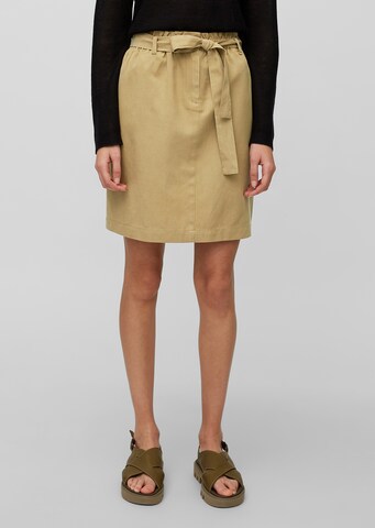 Marc O'Polo Skirt in Beige: front