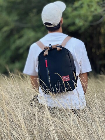 Sac à dos 'Small Hemp Backpack in Black' 8000kicks en noir