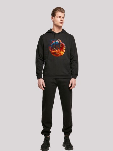 F4NT4STIC Sweatshirt 'Basketball' in Schwarz