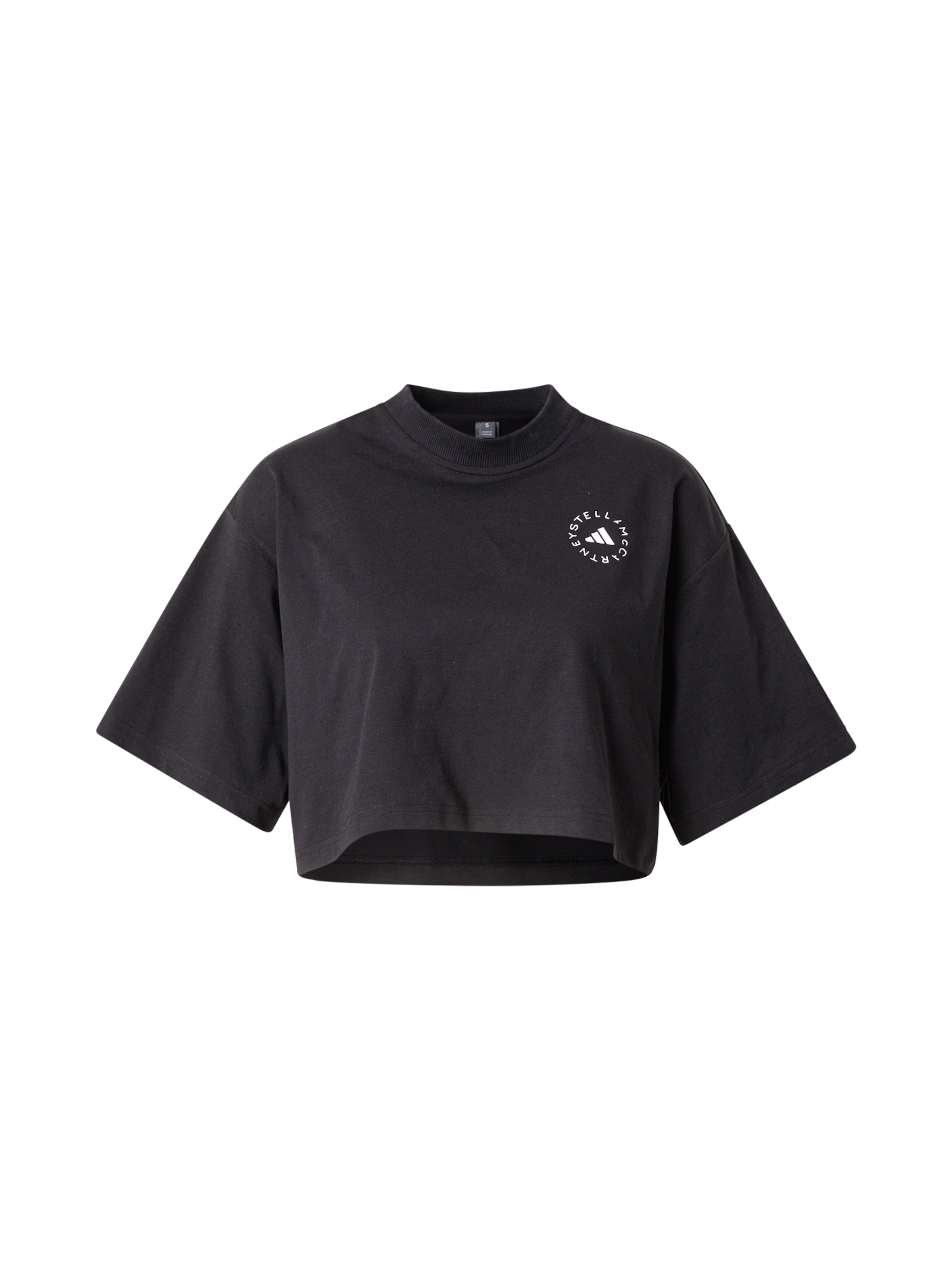 ADIDAS BY STELLA MCCARTNEY Funkčné tričko - Čierna: predná strana