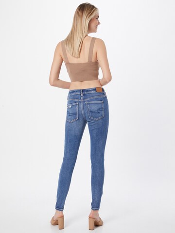 American Eagle Skinny Džíny – modrá