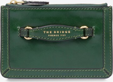 The Bridge Wallet in Green: front