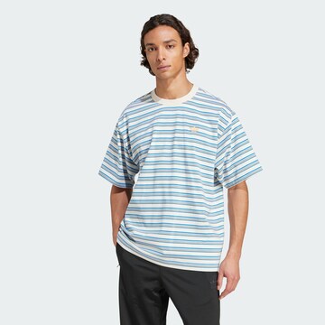 T-Shirt ADIDAS ORIGINALS en bleu : devant