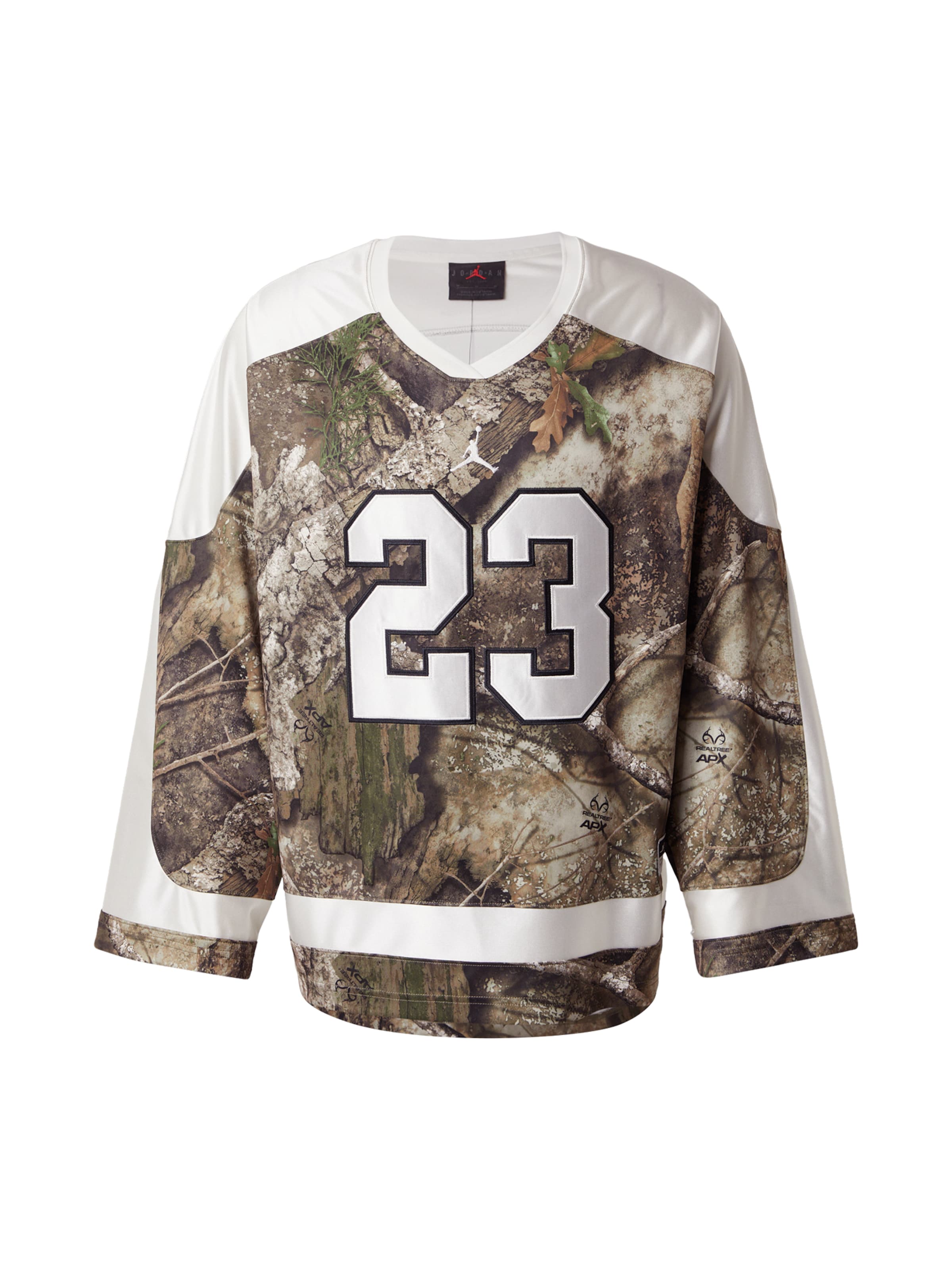 Jordan Μπλούζα φούτερ 'BRK' σε πράσινο: μπροστά