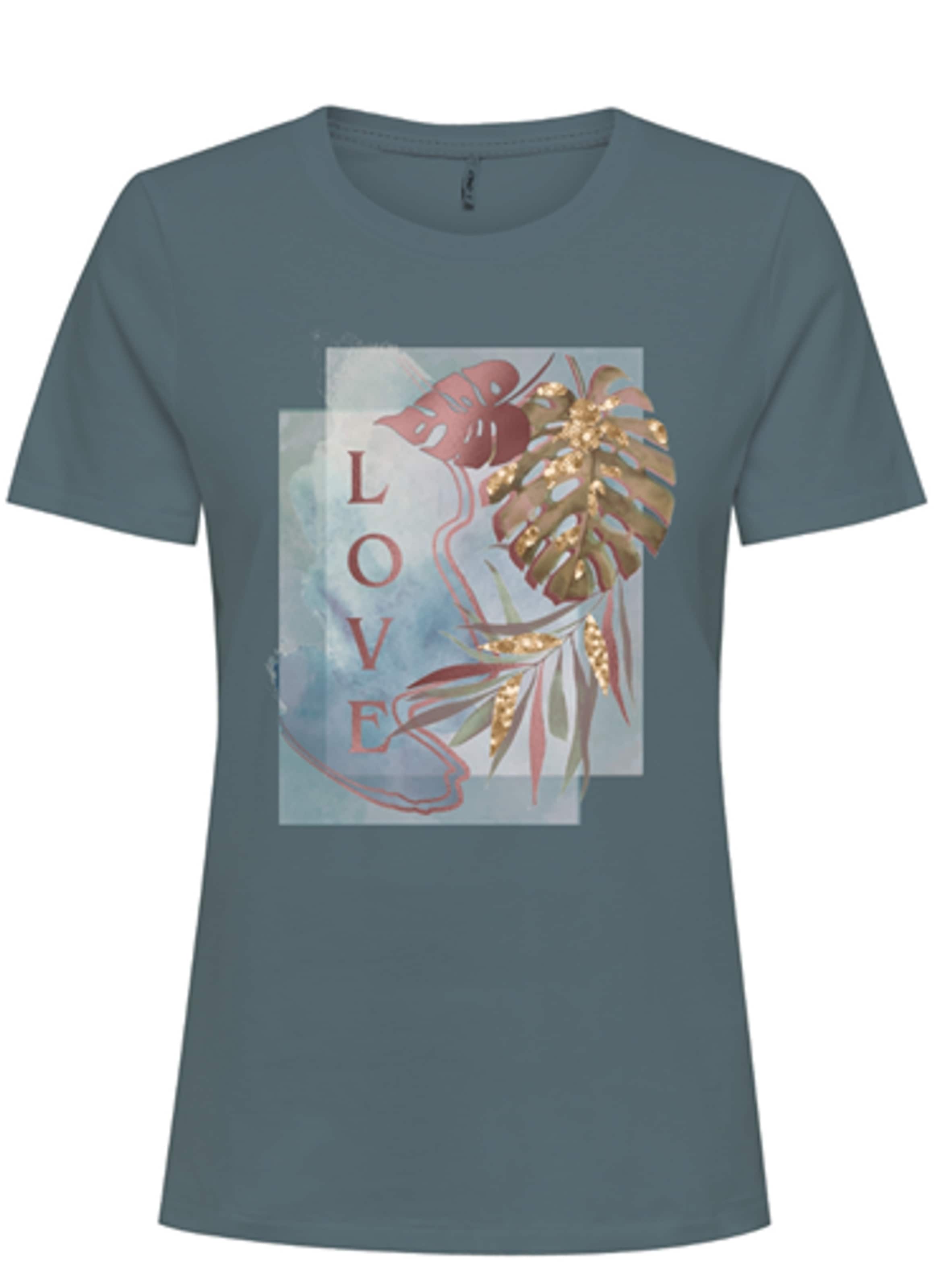 ONLY Μπλουζάκι 'ONLKITA' σε μπλε: μπροστά