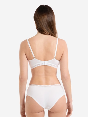 ETAM Triangle Bra 'Happily' in White