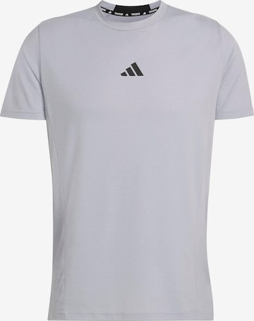 ADIDAS PERFORMANCE Sportbroek 'Designed For Training' in Grijs: voorkant