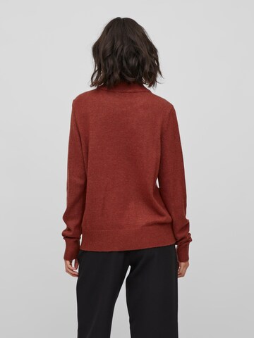 VILA Sweater 'Ril' in Red