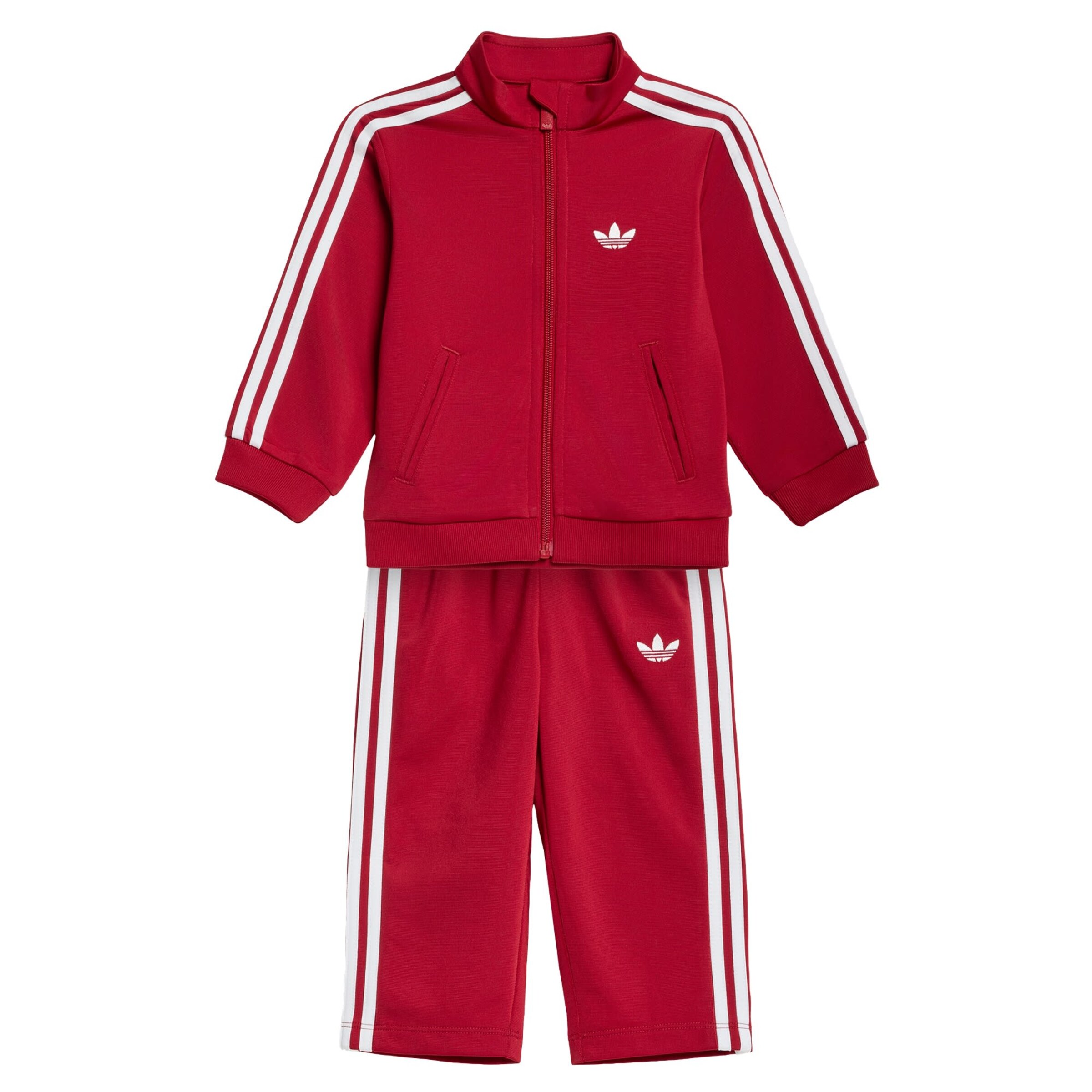 ADIDAS ORIGINALS Костюм для бега 'Firebird' в Красный: спереди