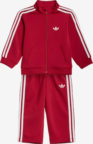 ADIDAS ORIGINALS Костюм для бега 'Firebird' в Красный: спереди