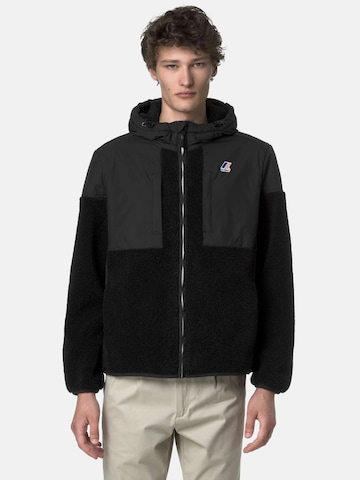 K-Way Winterjacke 'SAMSON 4.0 ORSETTO - K5122SW'‌‌‌‌‌‌‌‌ in Schwarz