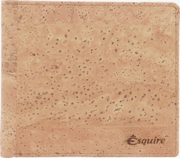 Esquire Portemonnaie in Braun: predná strana
