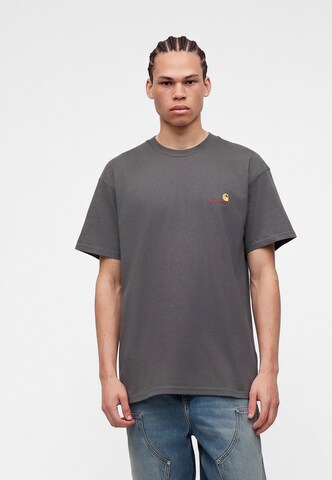 Carhartt WIP Футболка 'American Script' в Серый