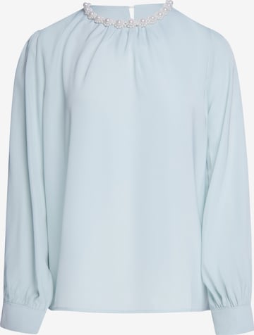 usha BLACK LABEL - Blusa en azul: frente
