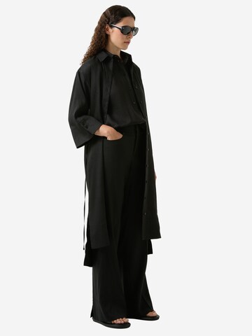 BOGNER Wide Leg Hose 'Rayen' in Schwarz