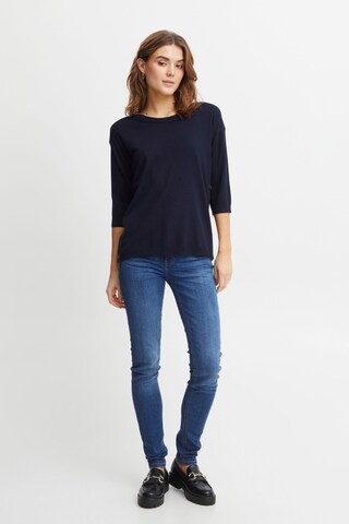 Fransa Sweater in Blue