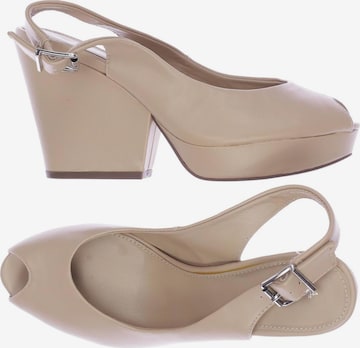 NEXT Sandalen 37 in Beige: predná strana