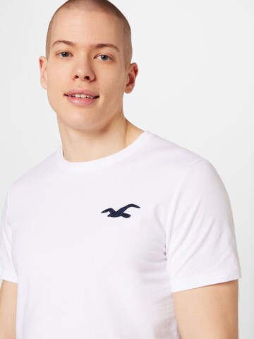 HOLLISTER - Camiseta en blanco