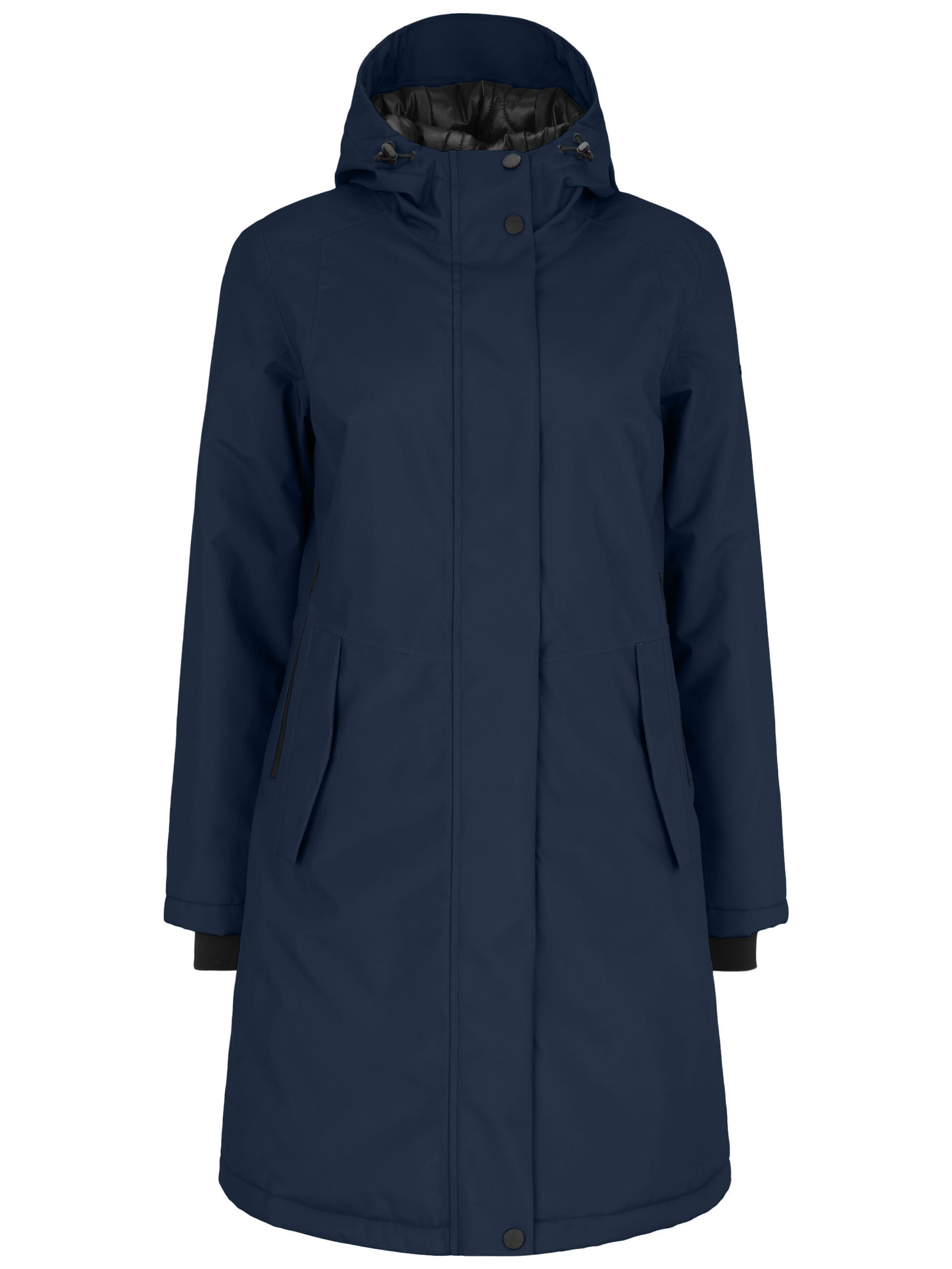 New View Raincoat in Blue: front
