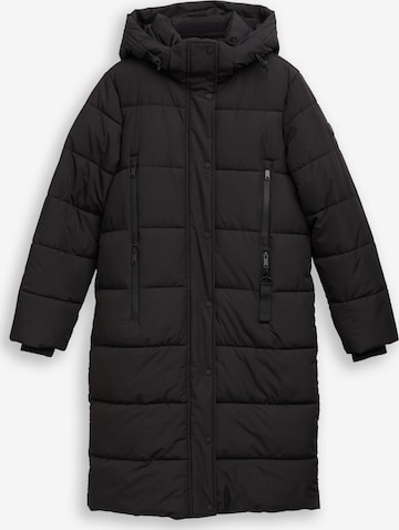 TOM TAILOR Mantel in Schwarz: Vorderseite