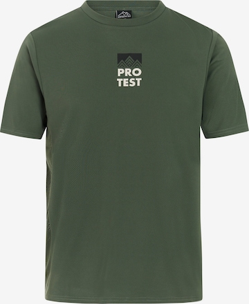 PROTEST Shirt 'PRTRhodan' in Grün: Vorderseite