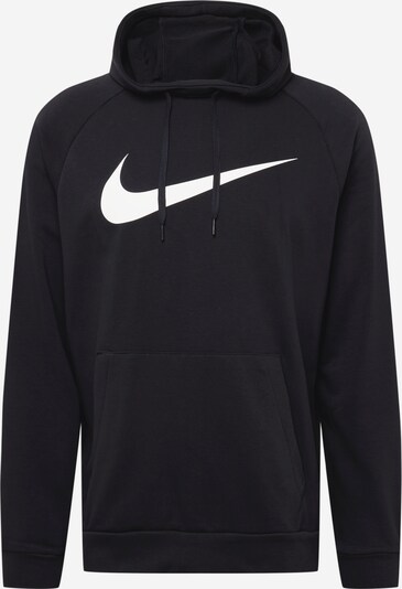 NIKE Sweat de sport en noir / blanc, Vue avec produit