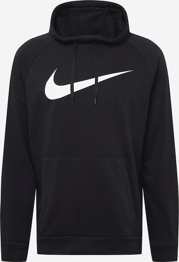 Hanorac sport NIKE pe negru / alb, Vizualizare produs