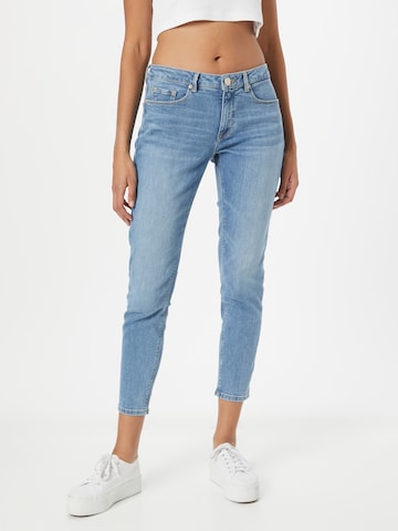 OPUS Slimfit Jeans 'Elma' in Blauw: voorkant
