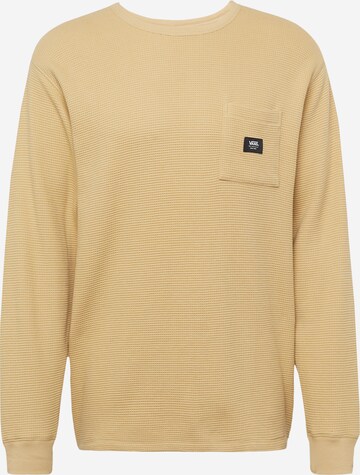 VANS Shirt in Beige: voorkant