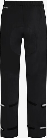 VAUDE Regular Outdoor Pants 'Yaras' in Black